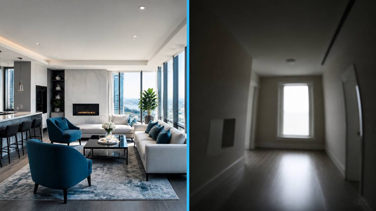 Which listing photographs work best for AI property video generation
