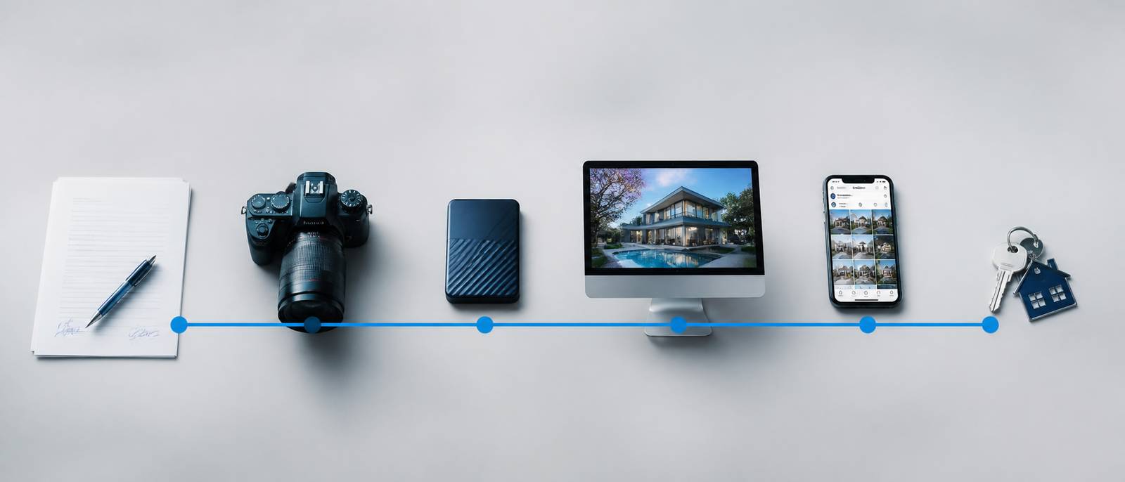 Where video fits in the listing week, from shoot day through to the open house